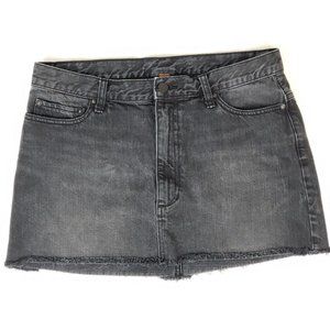 Free People Beat Of The Music Raw Hem Mini Skirt